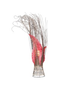 Lampe "Jambi" - Rouge