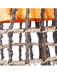 Lampe "Cinta" orange - Moyen 2