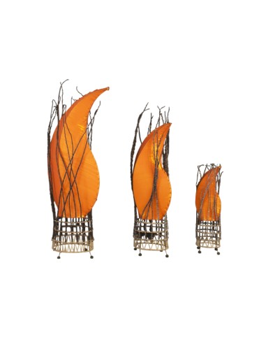 Lampe "Cinta" orange - Moyen