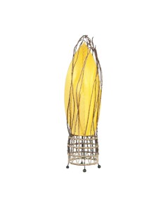 Lampe "Cinta" jaune - Grand