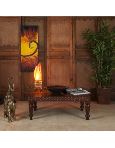 Lampe "Cinta" orange - Petit 2