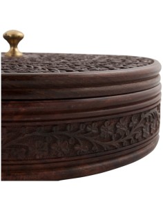 "Adhi" Chiseled round box 2