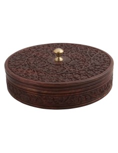 Boite ronde ciselé "Chudar"