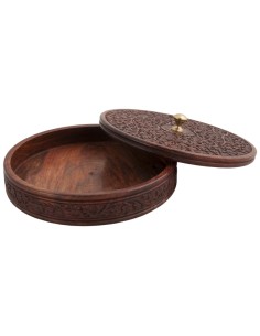 Boite ronde ciselé "Chudar" 2