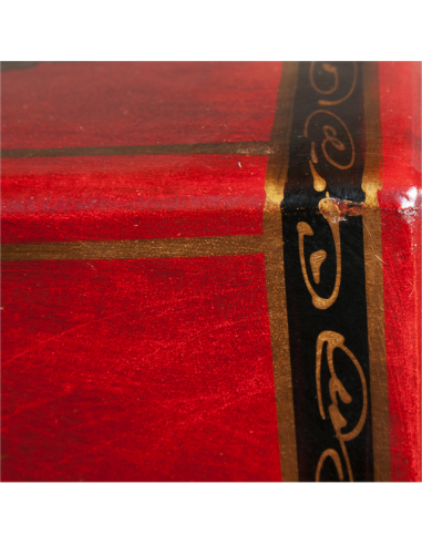 Coffre en cuir peint "Lanxi"