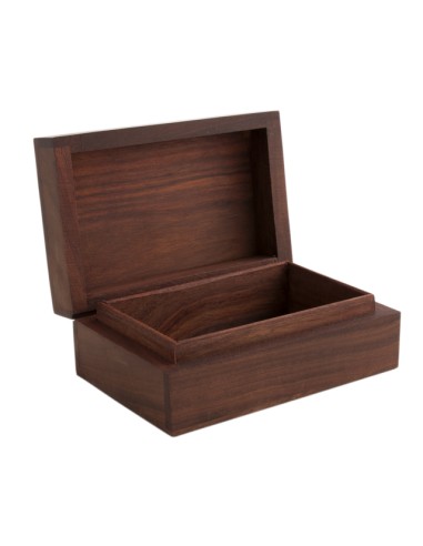 Holzschatulle mit ewigem Knoten