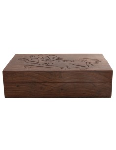 Boîte en bois avec Lion de... 2