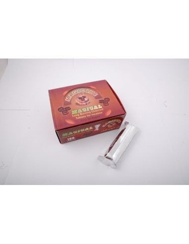 Charcoal long rugged tablets for incense