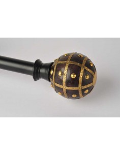 Curtain rod "Bronze & Wood"