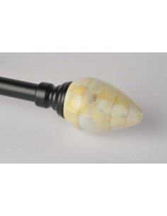 Tringle à rideaux "Pure nacre"