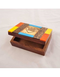 Boîte à thé en bois