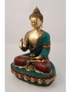 Statue aus Bronze und...