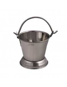 Seau miniature en inox