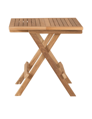 "Western" Folding teak coffee table