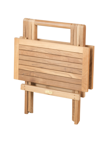 "Western" Folding teak coffee table
