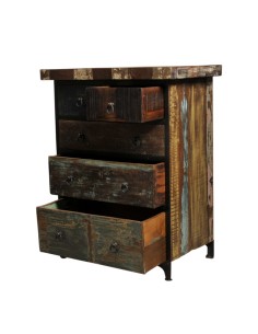 Kommode aus recyceltem Holz... 2