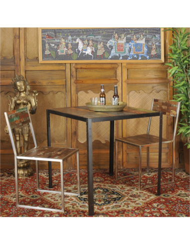 "Abhilash" Recycled wood table