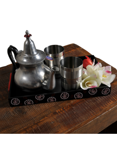 Cube en bois recyclé "Kana Caturam"