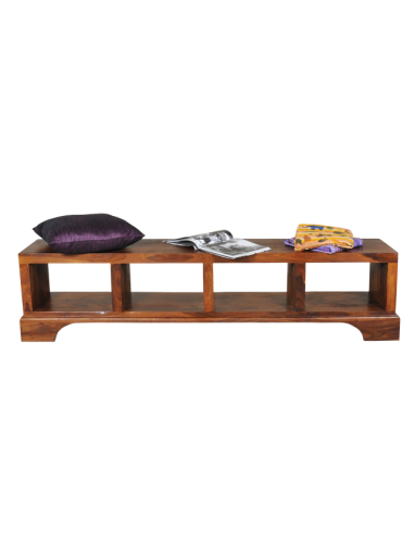 Bank mit Fächern "Satha Mem"- gross