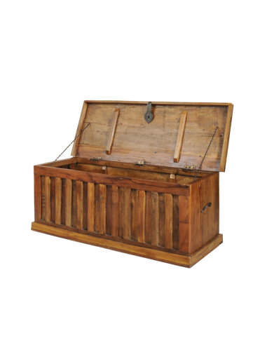 Coffre en bois massif "Dehradun"