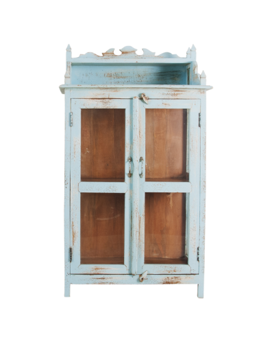 "Dhaba" Small glass-front cabinet -...