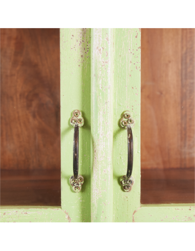 "Dhaba" Small glass-front cabinet -...