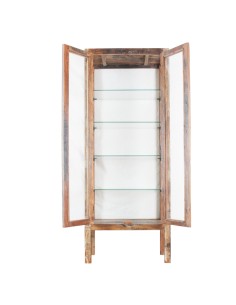 Etagère-vitrine en bois...