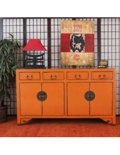 "LiJuan" Dresser - Orange 2