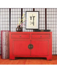 "Tian Xian" Dresser - Red 2