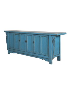 "Huizhou" Low sideboard - Blue